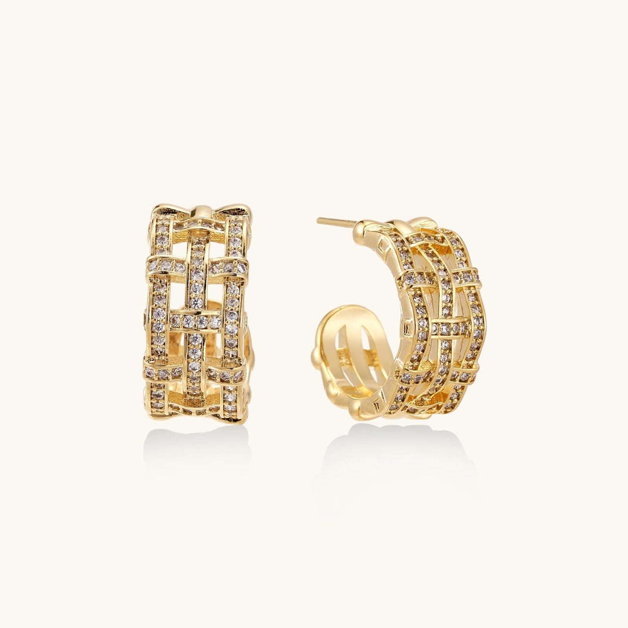 Brincos Argola Lattice Dreams Vellery