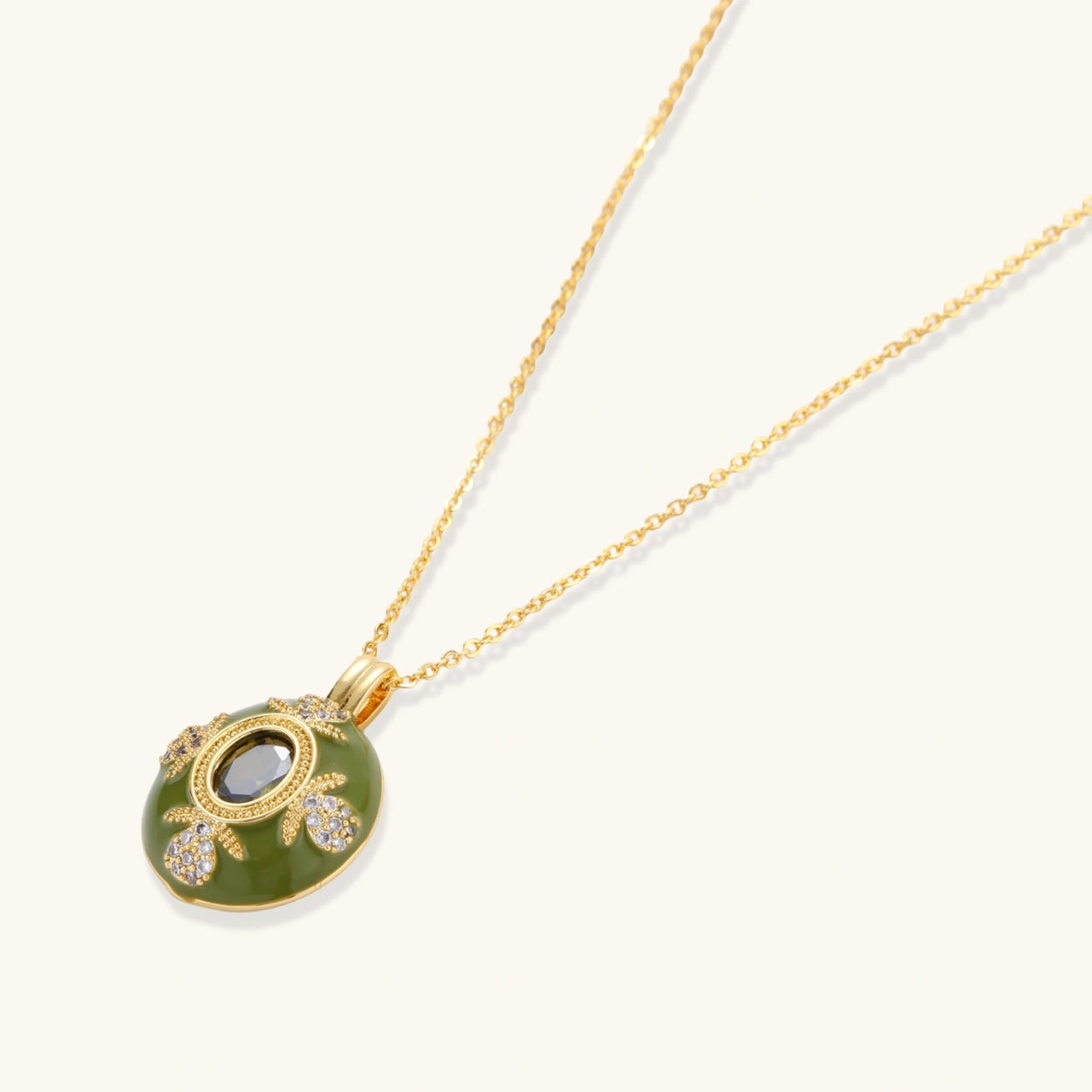 Colar Pingente Emerald Empress Vellery