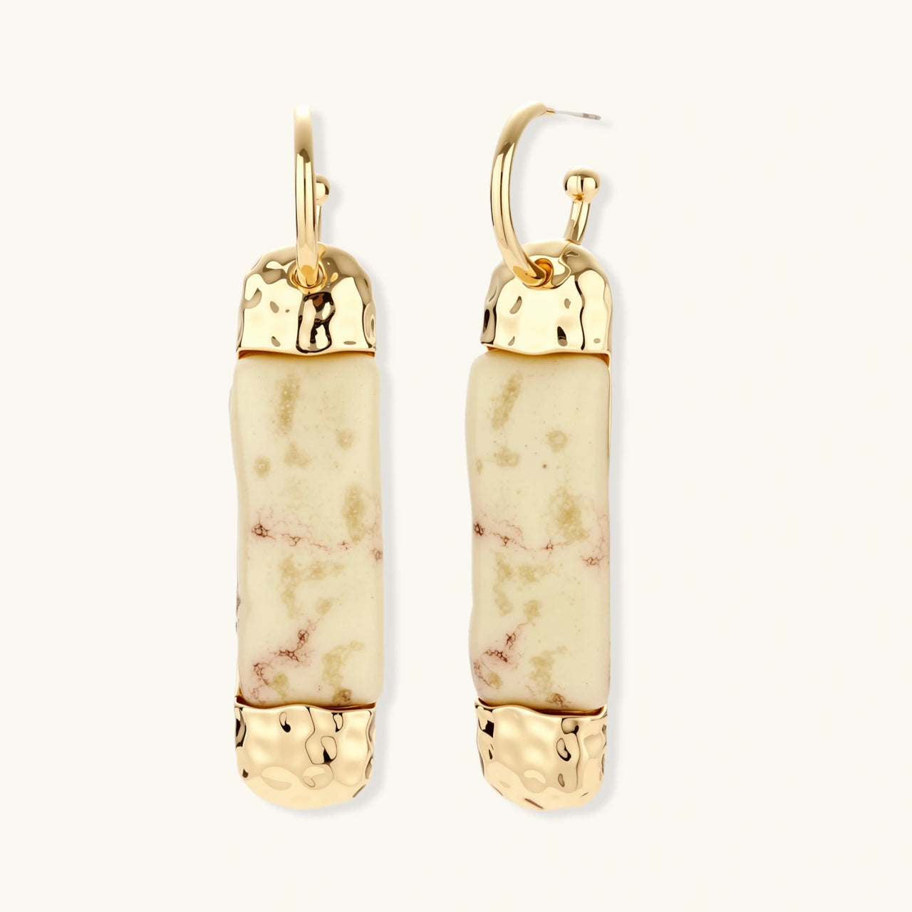 Brincos Marble Luxe Vellery