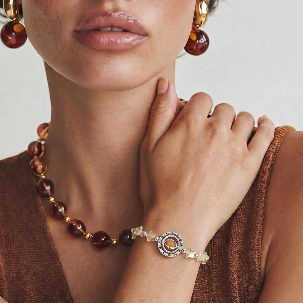 Pulseira de Energia Hora Dourada