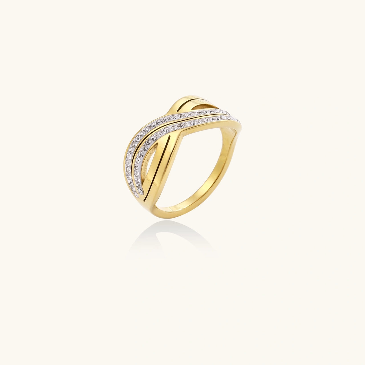 Anel Golden Wave Vellery