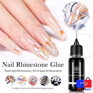 Gel Fixador de Cristais Nail Art Vellery