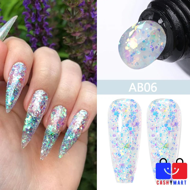 Gel Fixador de Cristais Nail Art Vellery