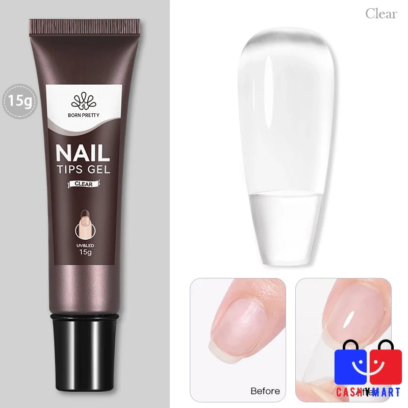 Gel Fixador de Cristais Nail Art Vellery