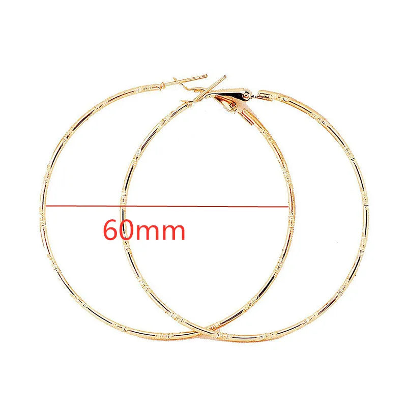 Brincos Argola Bold Circle Vellery
