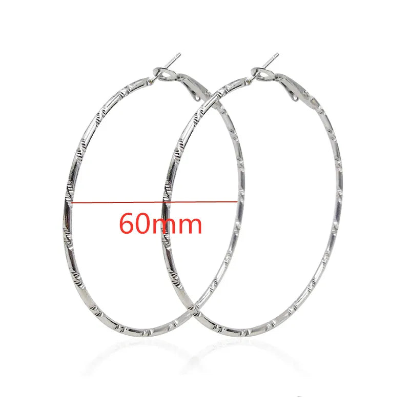 Brincos Argola Bold Circle Vellery