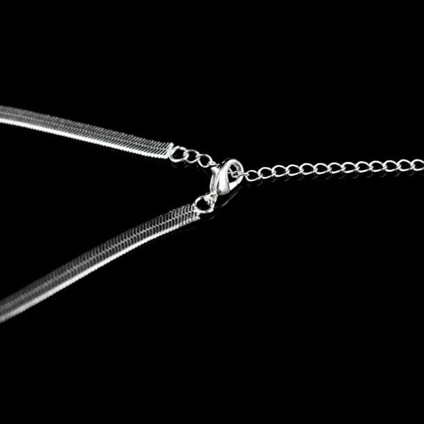 Pulseira Tornozeleira Snake Silver Vellery