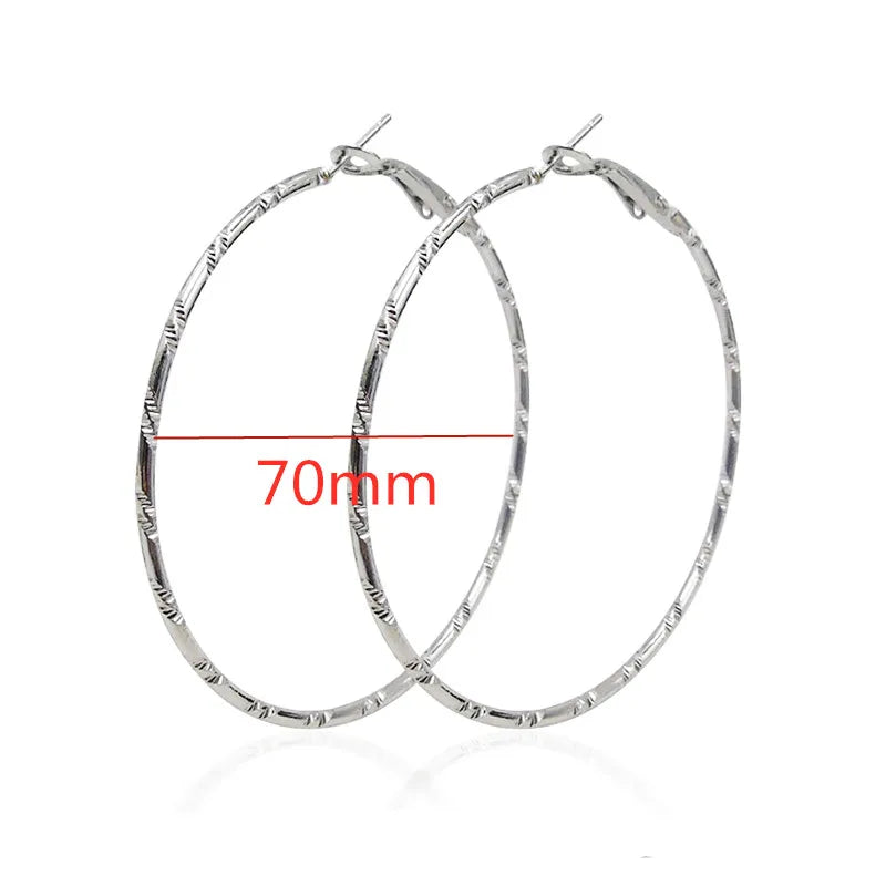 Brincos Argola Bold Circle Vellery