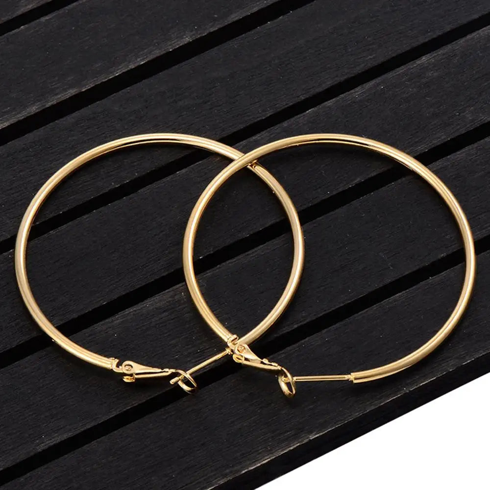 Brincos Argola Bold Circle Vellery
