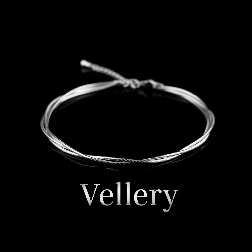 Pulseira Tornozeleira Snake Shine Vellery
