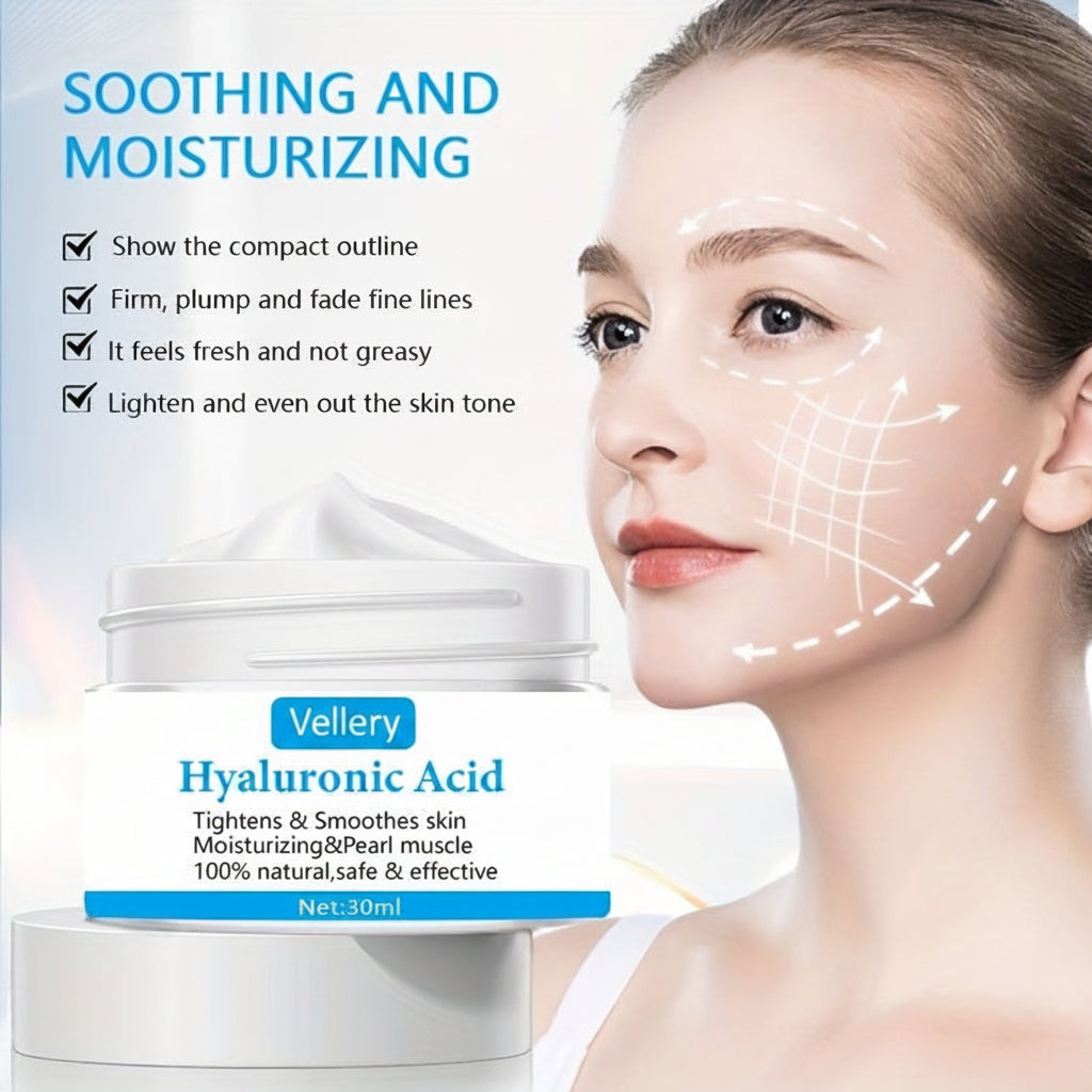 Creme Facial Hyaluronic Glow Vellery