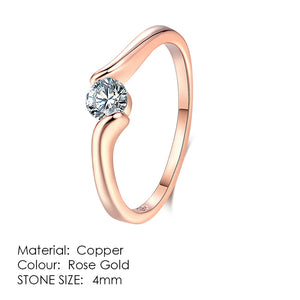 Anel Aurora Rose Vellery