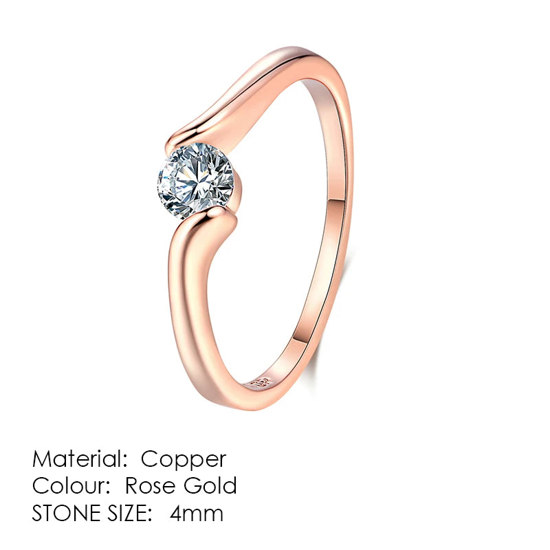 Anel Aurora Rose Vellery