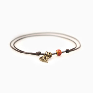 Pulseira Tornozeleira Ceramic Leaf Vellery