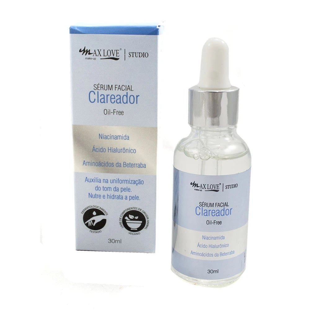 Sérum Facial Clareador Oil-Free Max Love