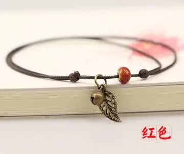 Pulseira Tornozeleira Ceramic Leaf Vellery