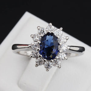 Anel Kate Blue Vellery