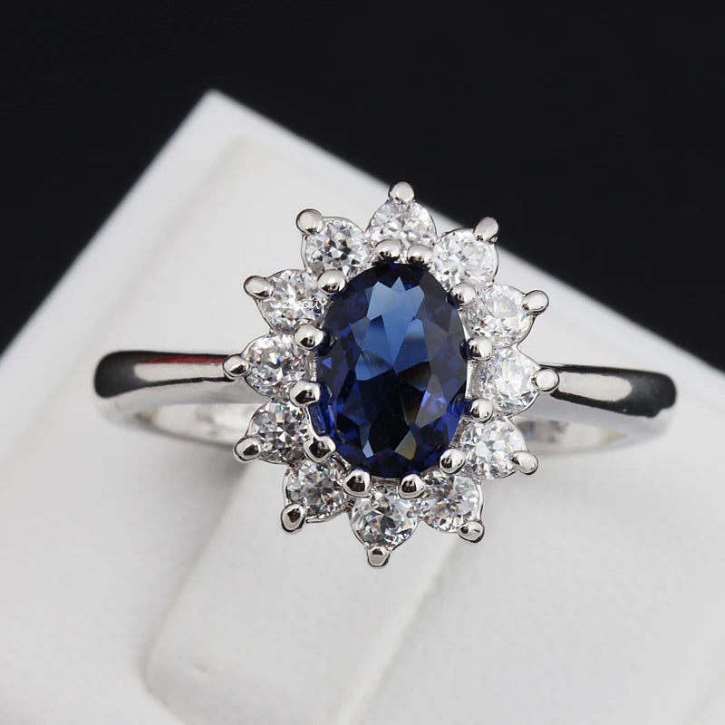 Anel Kate Blue Vellery
