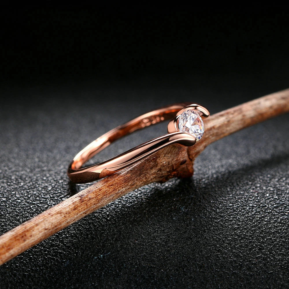 Anel Aurora Rose Vellery
