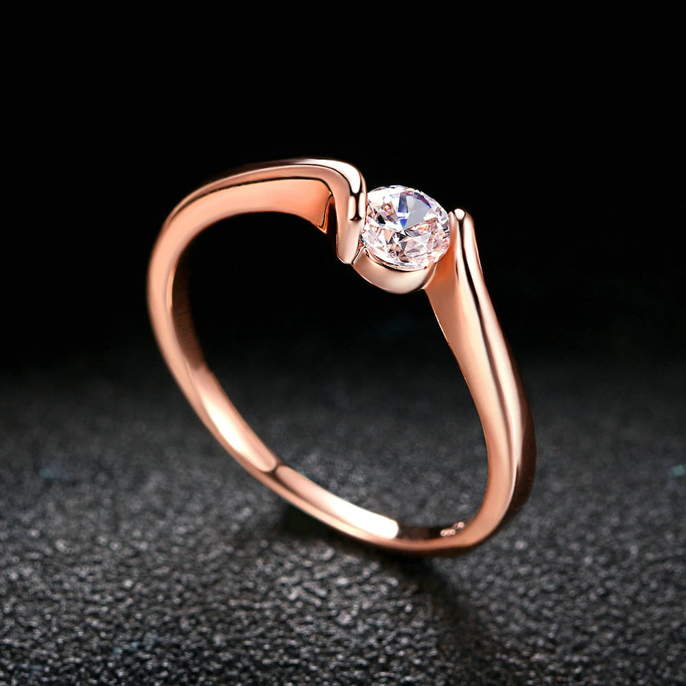 Anel Aurora Rose Vellery