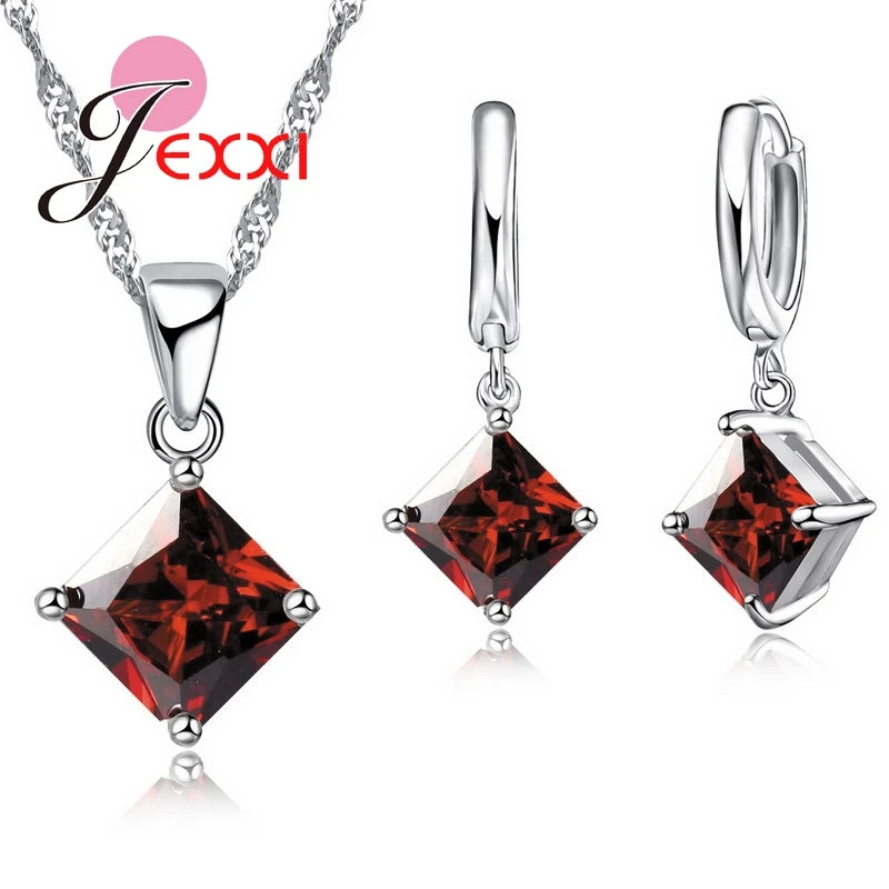 Conjunto Crystal Square Vellery