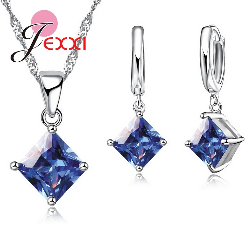 Conjunto Crystal Square Vellery