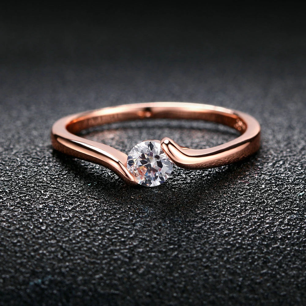 Anel Aurora Rose Vellery