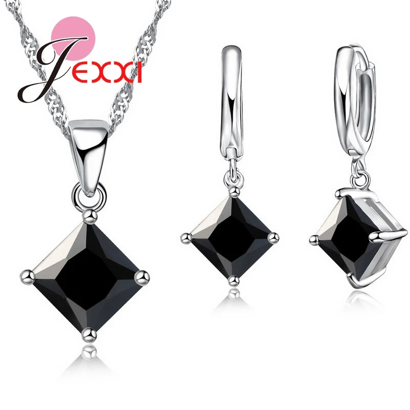 Conjunto Crystal Square Vellery