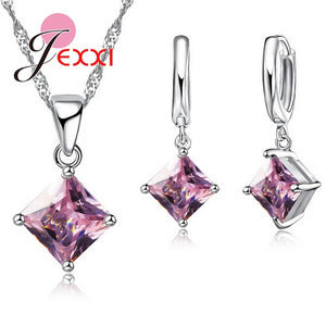 Conjunto Crystal Square Vellery