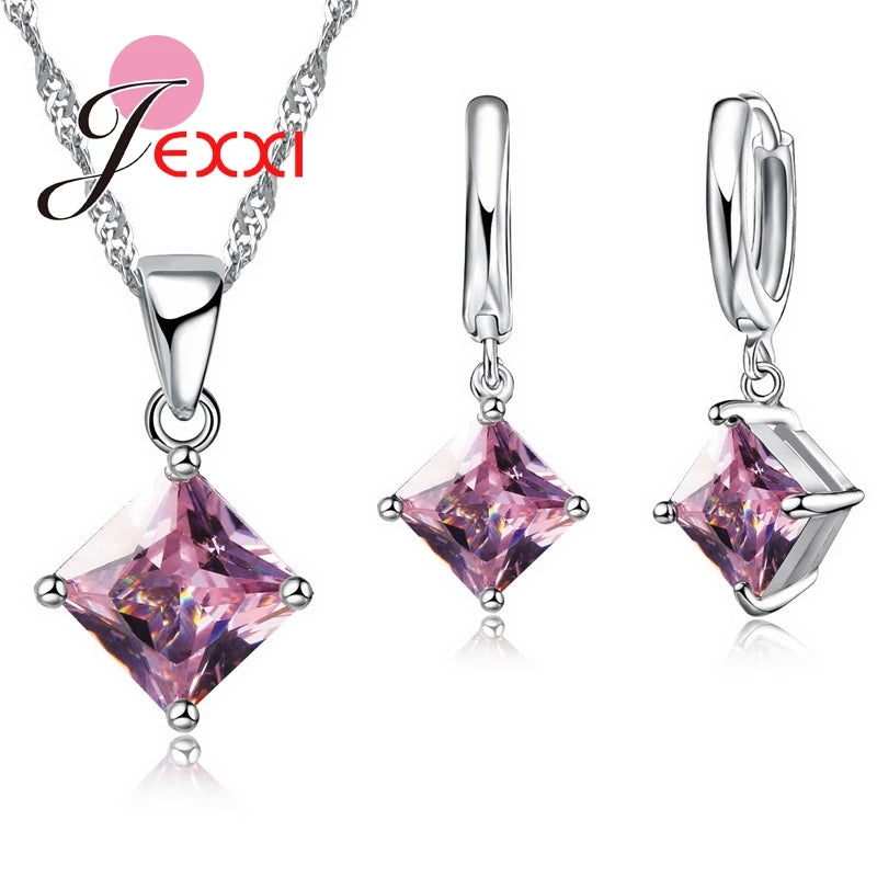 Conjunto Crystal Square Vellery