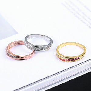 Anel Rose Promise Vellery