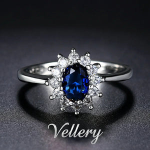 Anel Kate Blue Vellery