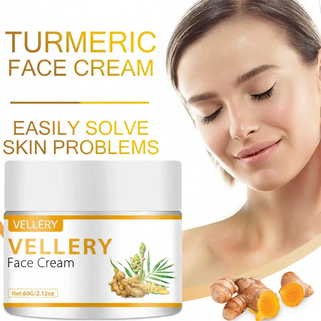 Creme Facial Turmeric Glow Vellery