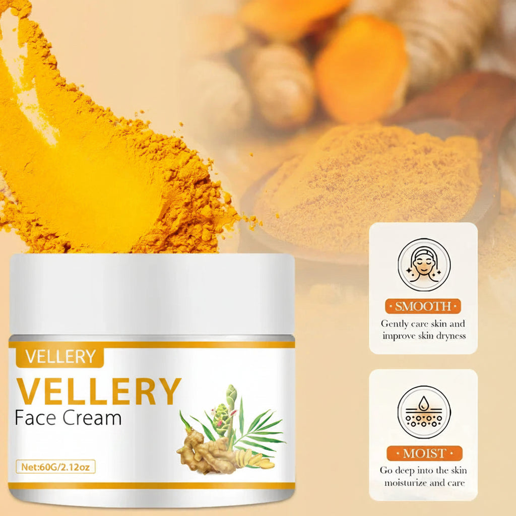 Creme Facial Turmeric Glow Vellery