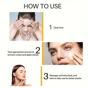 Creme Facial Turmeric Glow Vellery
